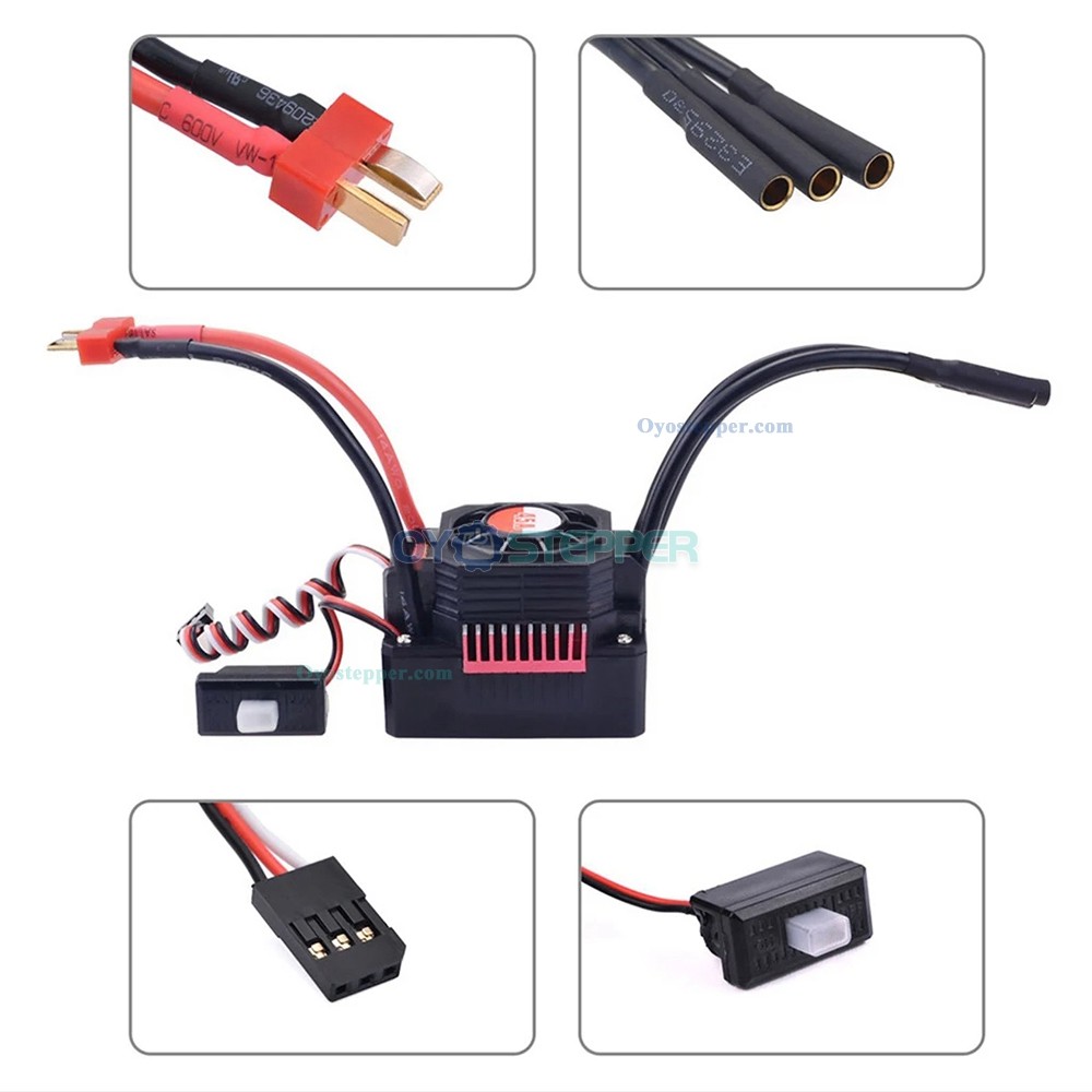 Surpass Hobby 45A Brushless ESC Electronic Speed Controller for RC Car Drone